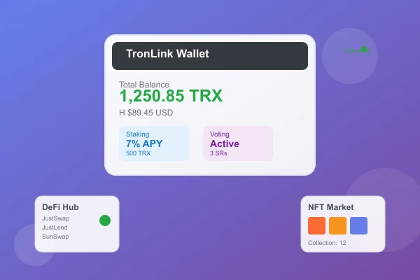 TronLink Wallet - Official TRON Wallet | Stake TRX, Vote & Earn Rewards
